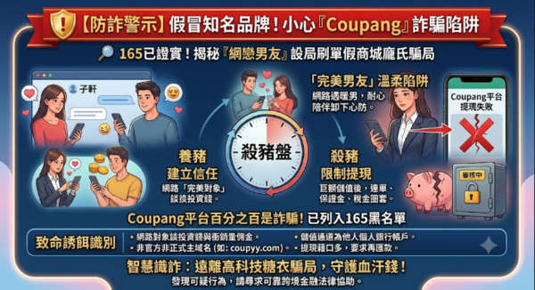 Coupang是否安全？揭露Coupang无法提现骗局，分析投资诈骗套路、曝光真實投資陷阱、公佈自救方法！