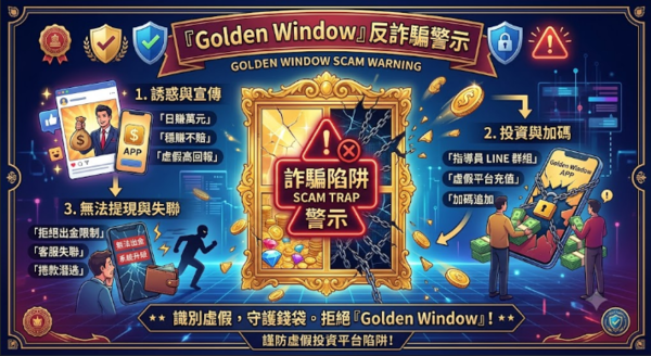 【法律防線】「Golden Window」平台的合約漏洞：發生糾紛時你真的有保障嗎？