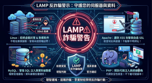 10秒自我檢測：你正身處「LAMP」平台的風險風暴中心嗎？